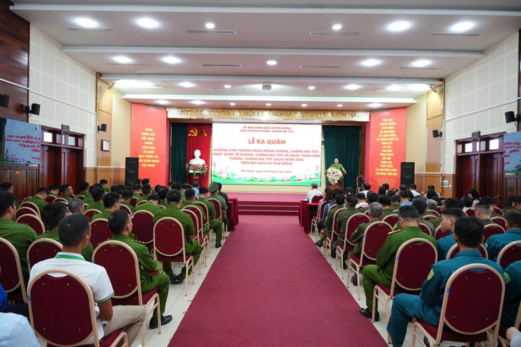 Xã Phù Đổng mở đợt cao điểm, huy động sức mạnh toàn dân phòng, chống ma túy
