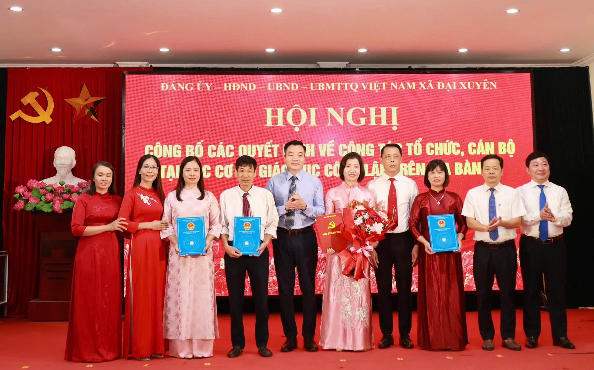 Xã Đại Xuyên tinh gọn đầu mối, kiện toàn hệ thống giáo dục, tạo động lực nâng cao chất lượng dạy và học
