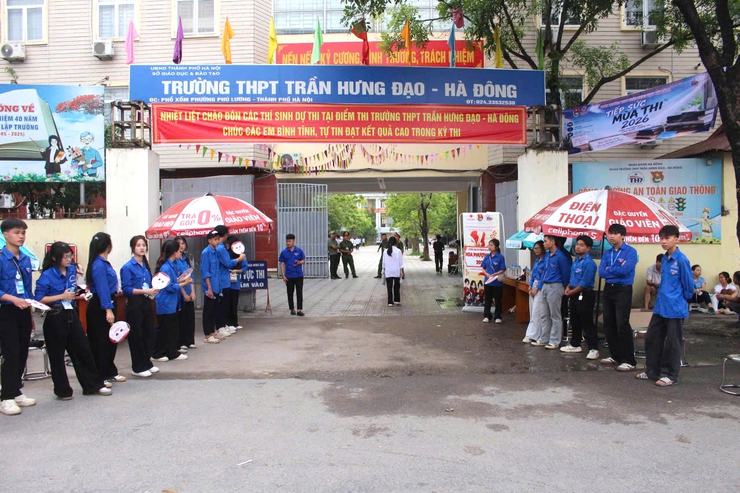 Phường Phú Lương bảo đảm an toàn, thông suốt tại 2 điểm thi tuyển sinh lớp 10