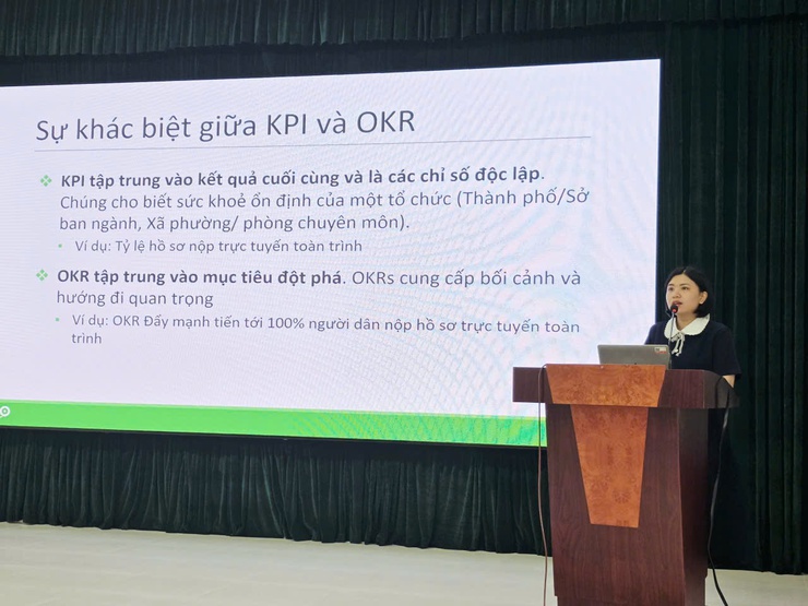 Phường Phú Lương đưa OKR/KPI vào quản trị công việc, nâng hiệu quả thực thi nhiệm vụ