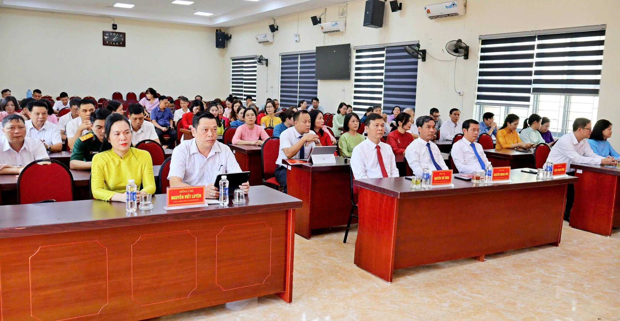 Xã Đoài Phương đồng bộ tổ chức Đảng với kiện toàn 5 trường công lập sau sắp xếp