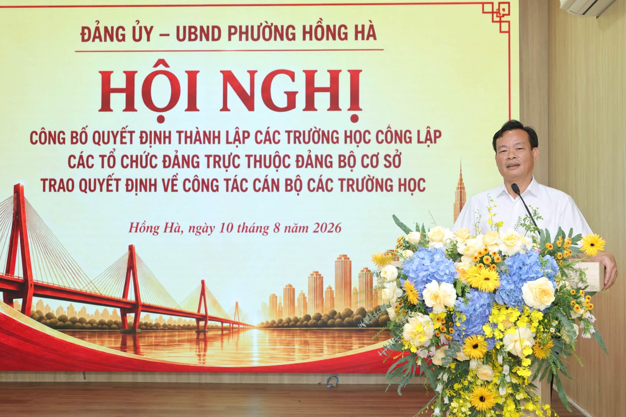 Phường Hồng Hà tinh gọn hệ thống trường công lập, tạo dư địa nâng cao chất lượng giáo dục