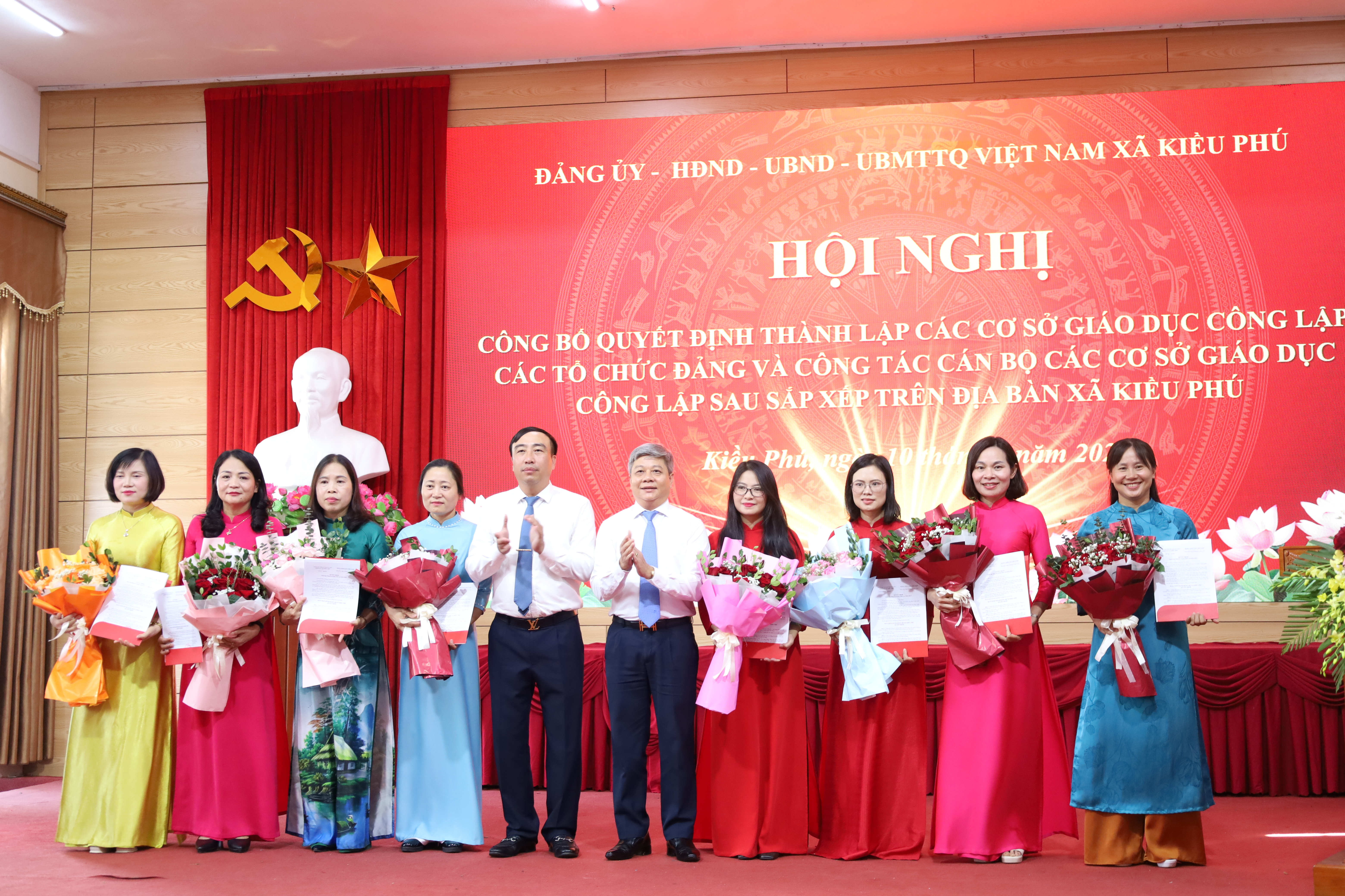 Xã Kiều Phú: Kiện toàn mạng lưới trường học, nâng cao chất lượng giáo dục