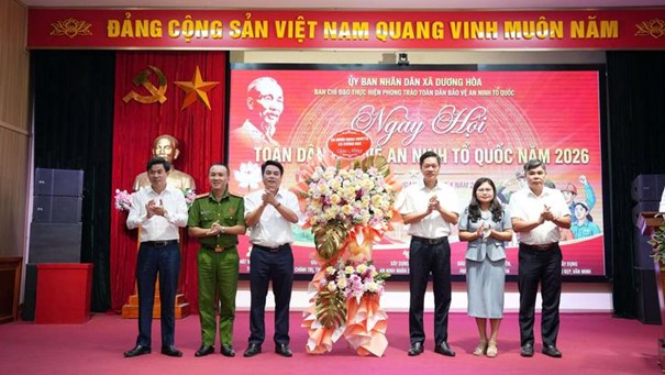Xã Dương Hòa phát huy sức mạnh toàn dân, xây chắc thế trận an ninh từ cơ sở