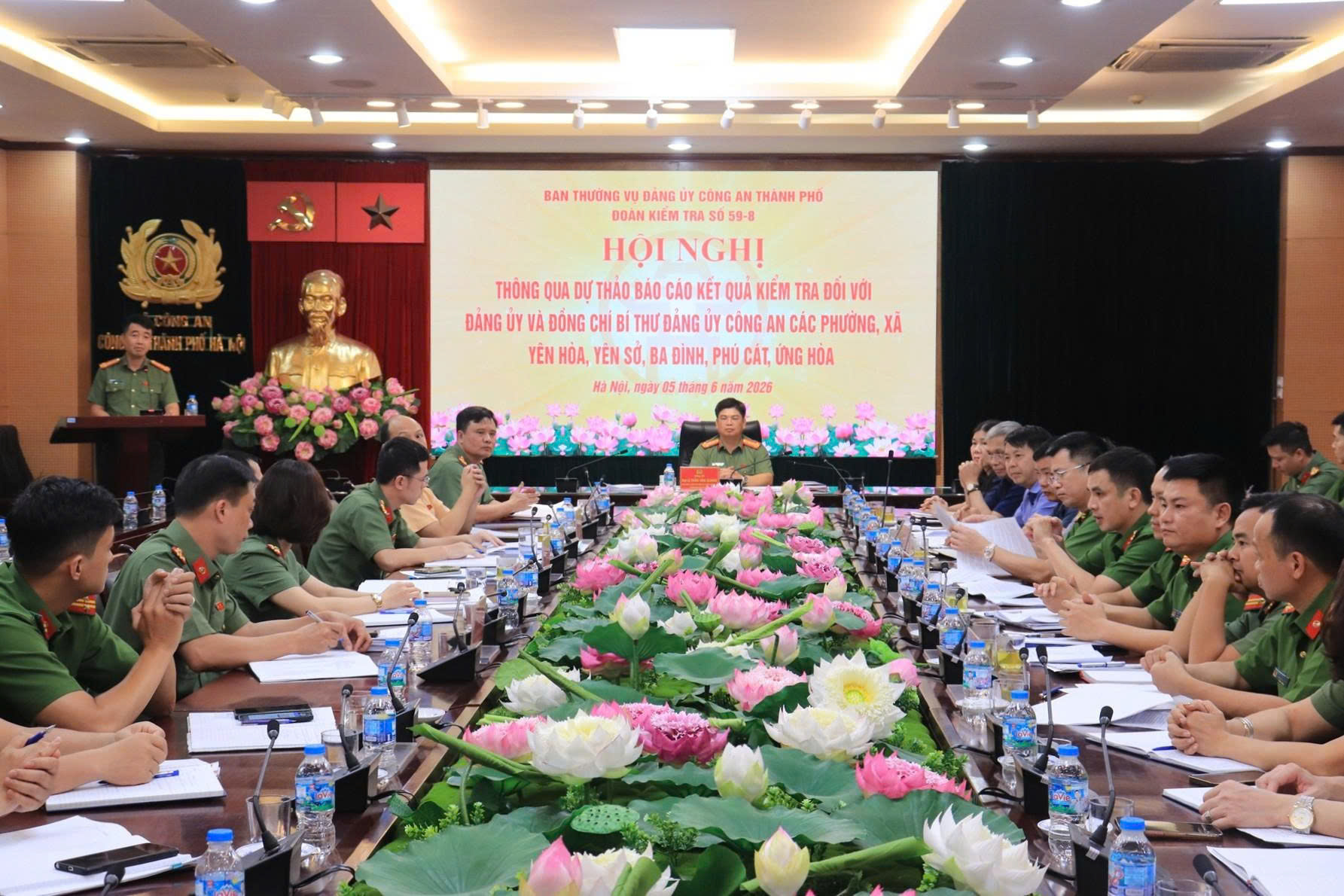 Công an thành phố Hà Nội tăng cường kỷ cương, nâng cao năng lực lãnh đạo tại Công an cơ sở