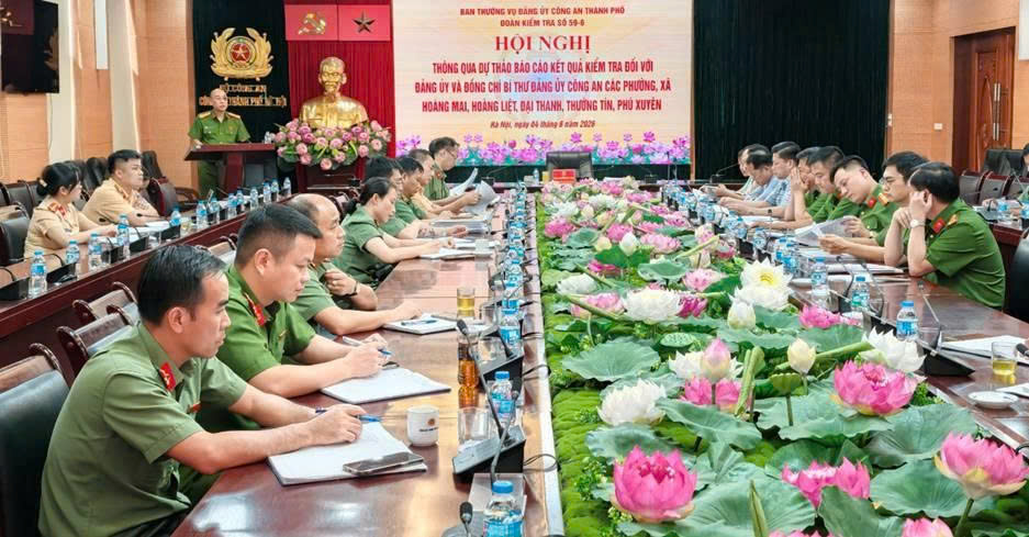 Công an thành phố Hà Nội siết kỷ luật, nâng cao sức chiến đấu của lực lượng Công an cơ sở