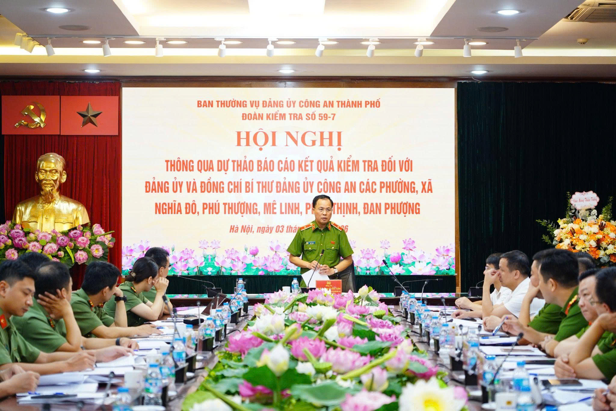 Công an thành phố Hà Nội nâng chất lượng lãnh đạo từ cơ sở, khắc phục điểm nghẽn trong thực thi nhiệm vụ