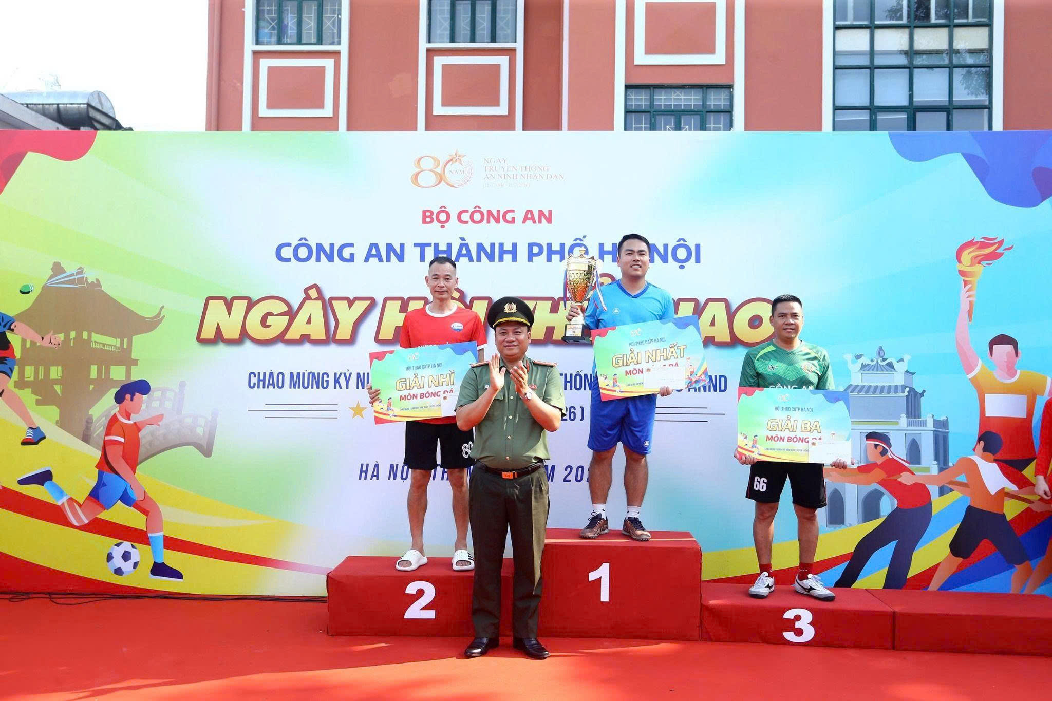 Công an thành phố Hà Nội lan tỏa khí thế thi đua từ Ngày hội thể thao lực lượng An ninh nhân dân