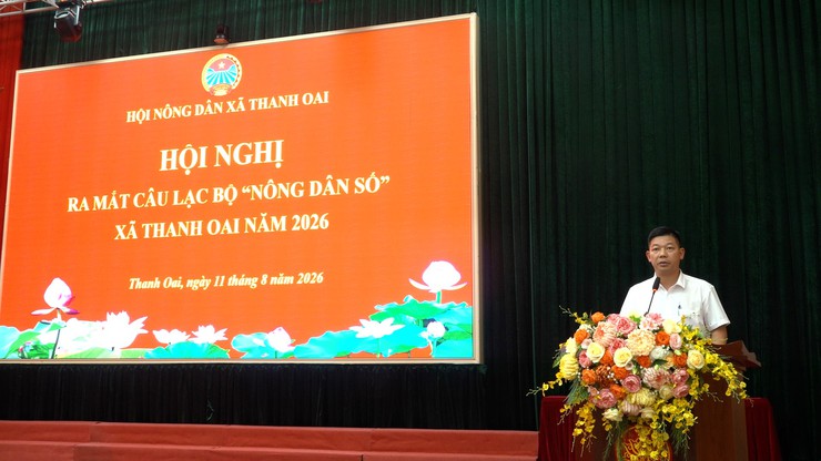 Xã Thanh Oai đưa nông sản lên không gian số, mở rộng thị trường từ Câu lạc bộ Nông dân số