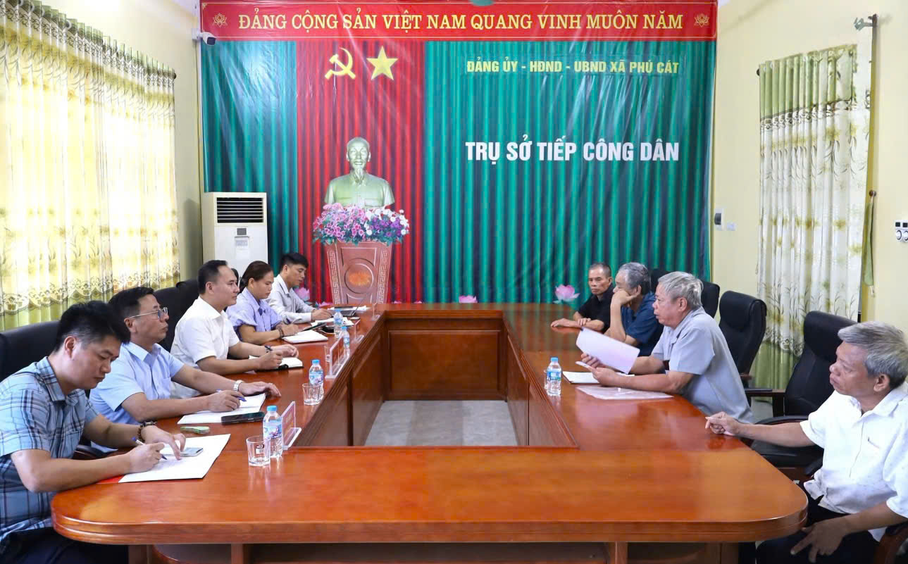 Xã Phú Cát tăng đối thoại, tập trung tháo gỡ kiến nghị của công dân ngay từ cơ sở