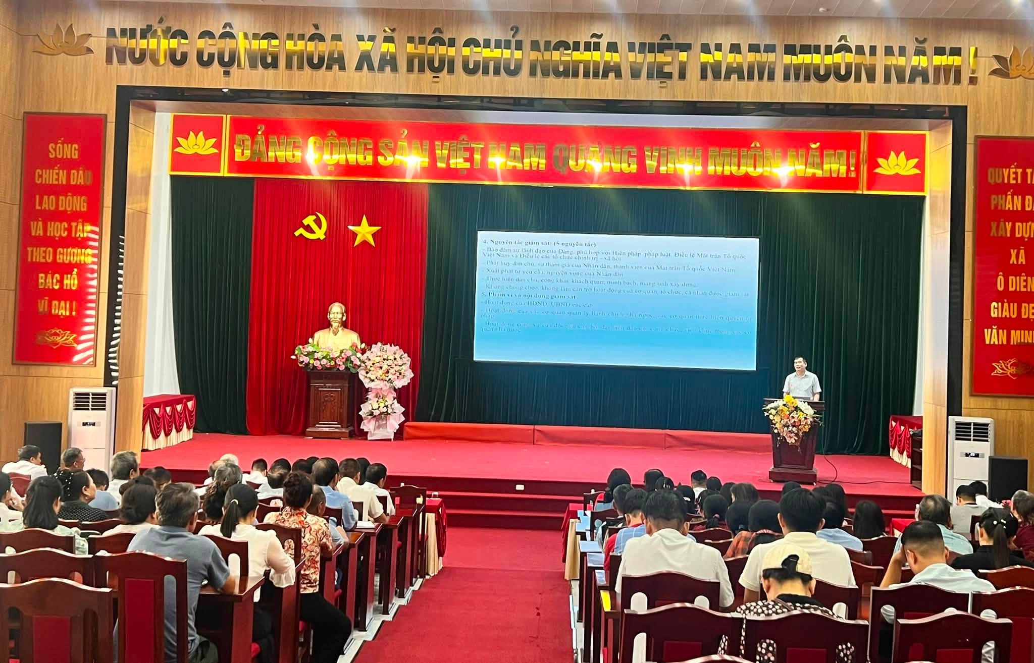 Xã Ô Diên nâng chất giám sát, phản biện xã hội từ đội ngũ Mặt trận cơ sở