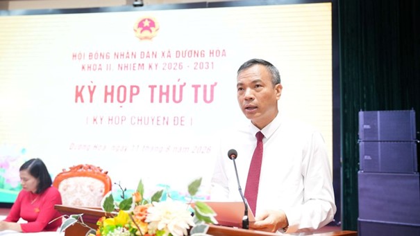 Kiện toàn nhân sự, nâng cao năng lực, hiệu quả hoạt động của HĐND xã Dương Hòa, nhiệm kỳ 2026-2031