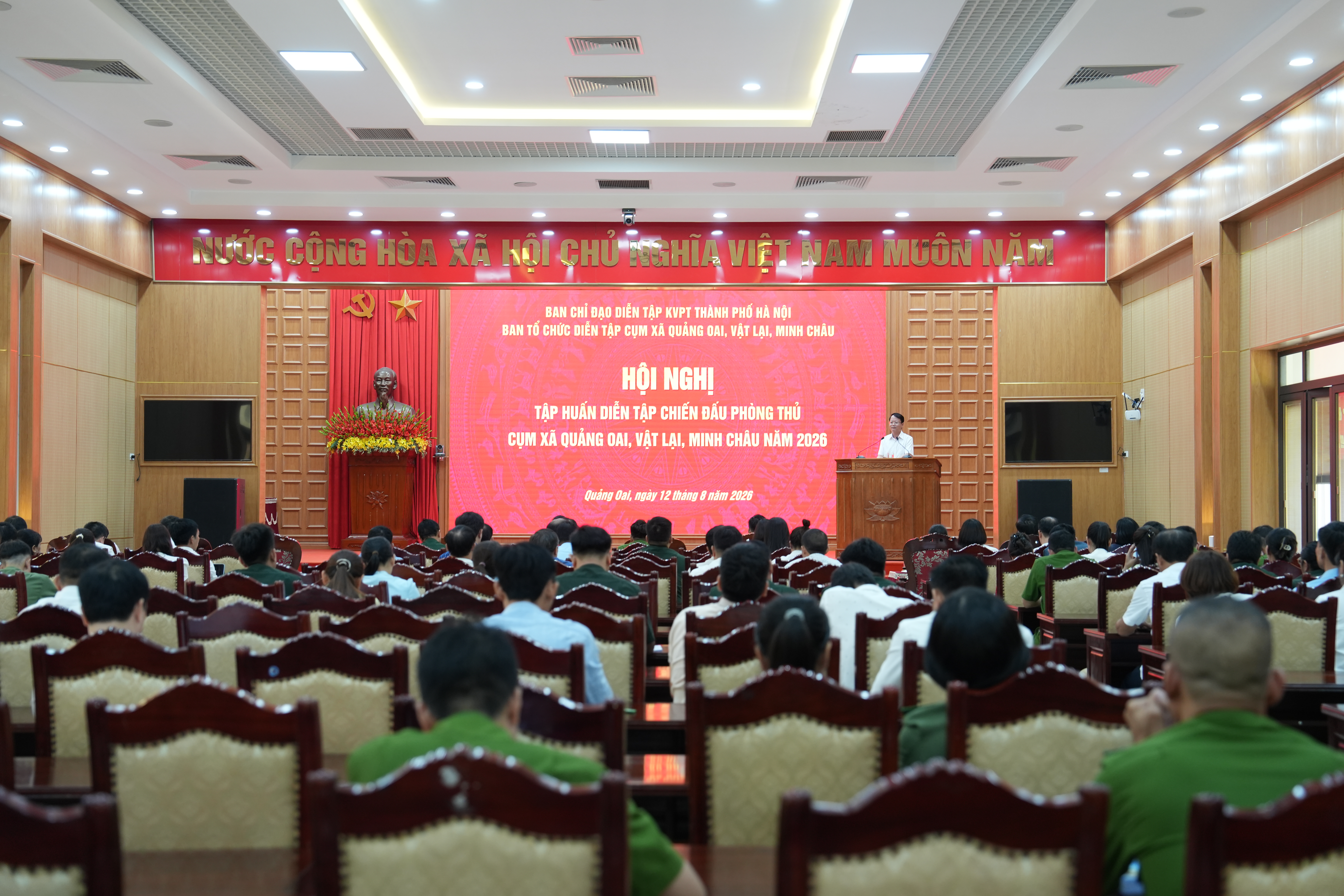 Nâng cao chất lượng công tác chuẩn bị diễn tập chiến đấu phòng thủ năm 2026 
