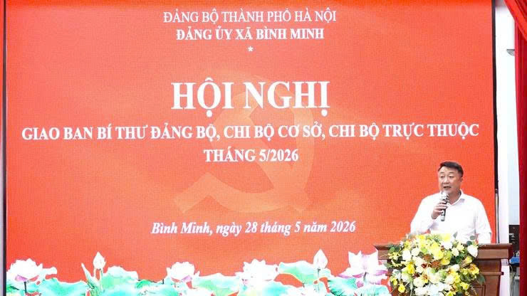 Đảng ủy xã Bình Minh tăng cường kỷ luật, kỷ cương, triển khai đồng bộ nhiệm vụ trọng tâm tháng 6