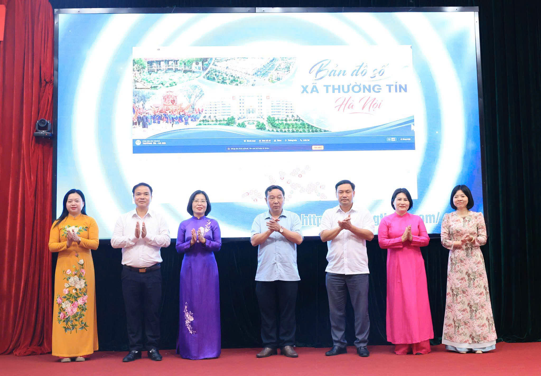 Xã Thường Tín đưa Bản đồ số vào vận hành, tăng tốc chuyển đổi số từ từng thôn, hộ dân