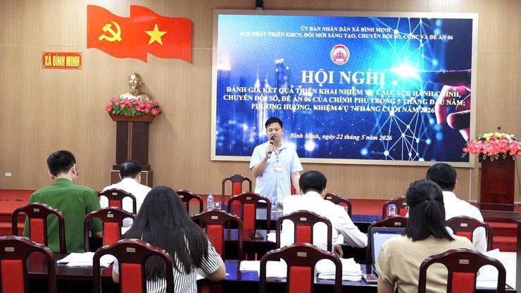 Xã Bình Minh tăng tốc cải cách hành chính và chuyển đổi số, hướng tới nền hành chính phục vụ hiện đại