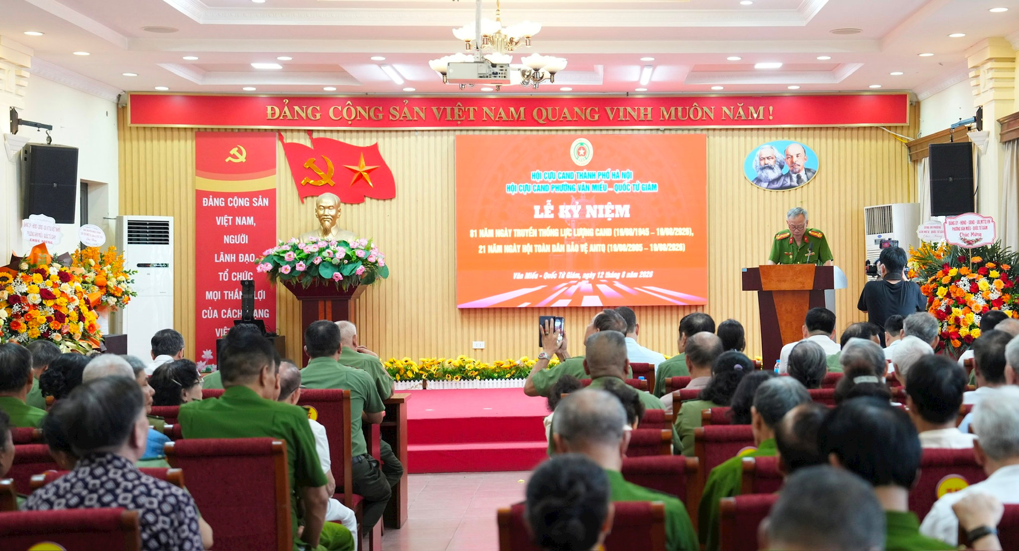 Phường Văn Miếu - Quốc Tử Giám phát huy sức mạnh cựu Công an nhân dân trong giữ gìn bình yên từ cơ sở