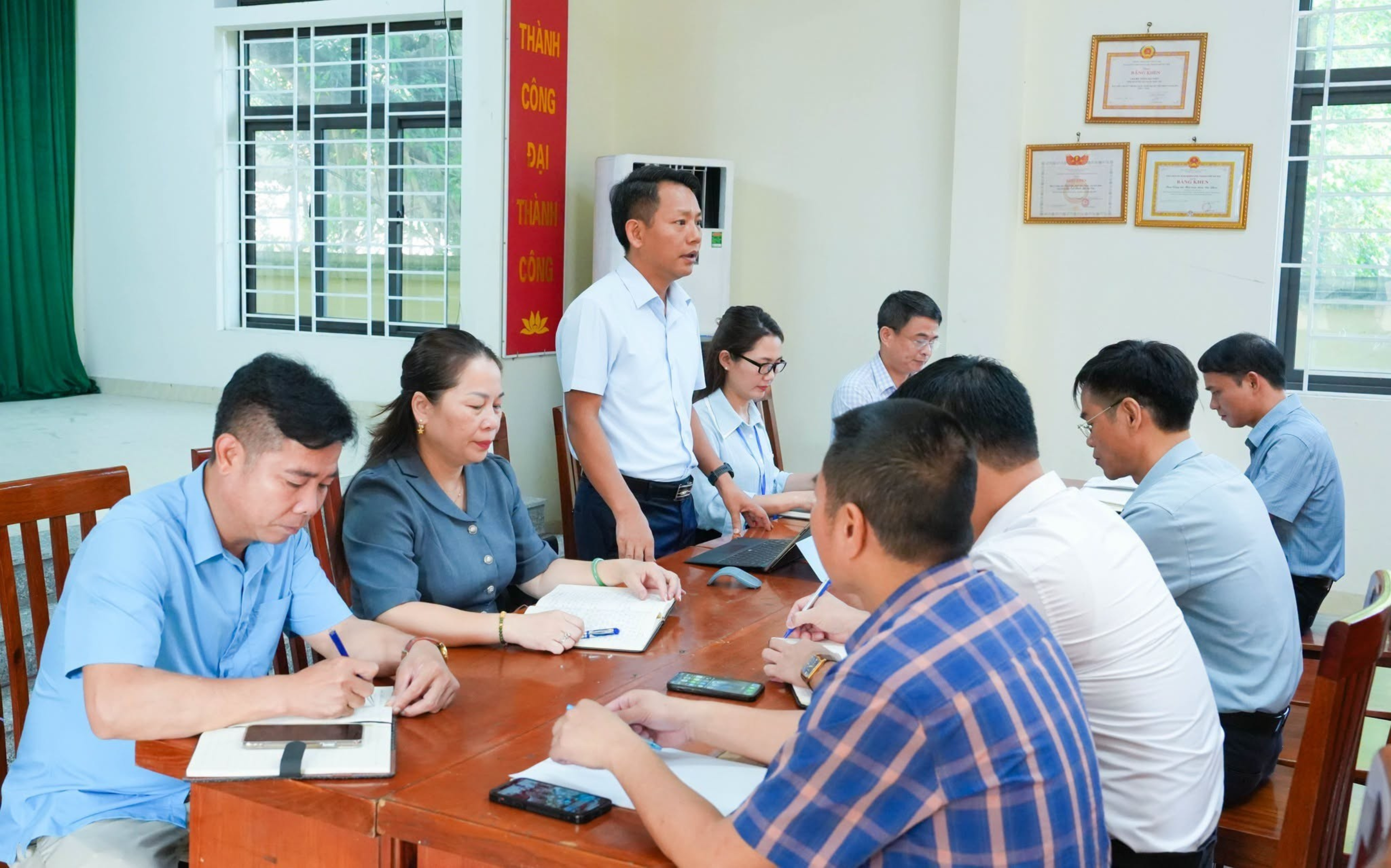 Xã Quốc Oai phát huy dân chủ từ cơ sở, tăng đồng thuận trong cộng đồng dân cư