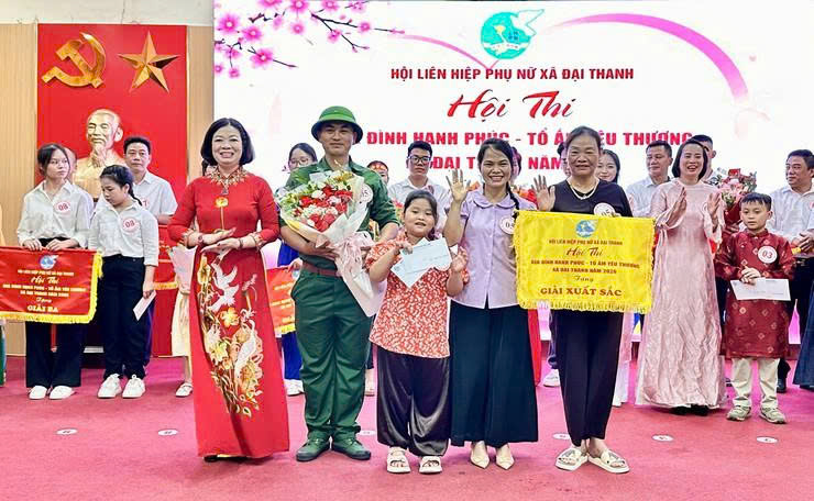 Hội Liên hiệp Phụ nữ xã Đại Thanh lan tỏa giá trị gia đình qua Hội thi “Gia đình hạnh phúc - Tổ ấm yêu thương” năm 2026