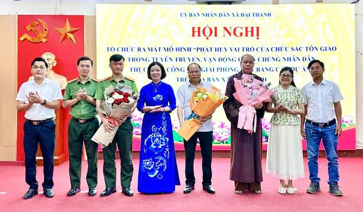UBND xã Đại Thanh phát huy vai trò chức sắc tôn giáo, tạo đồng thuận trong công tác giải phóng mặt bằng các dự án