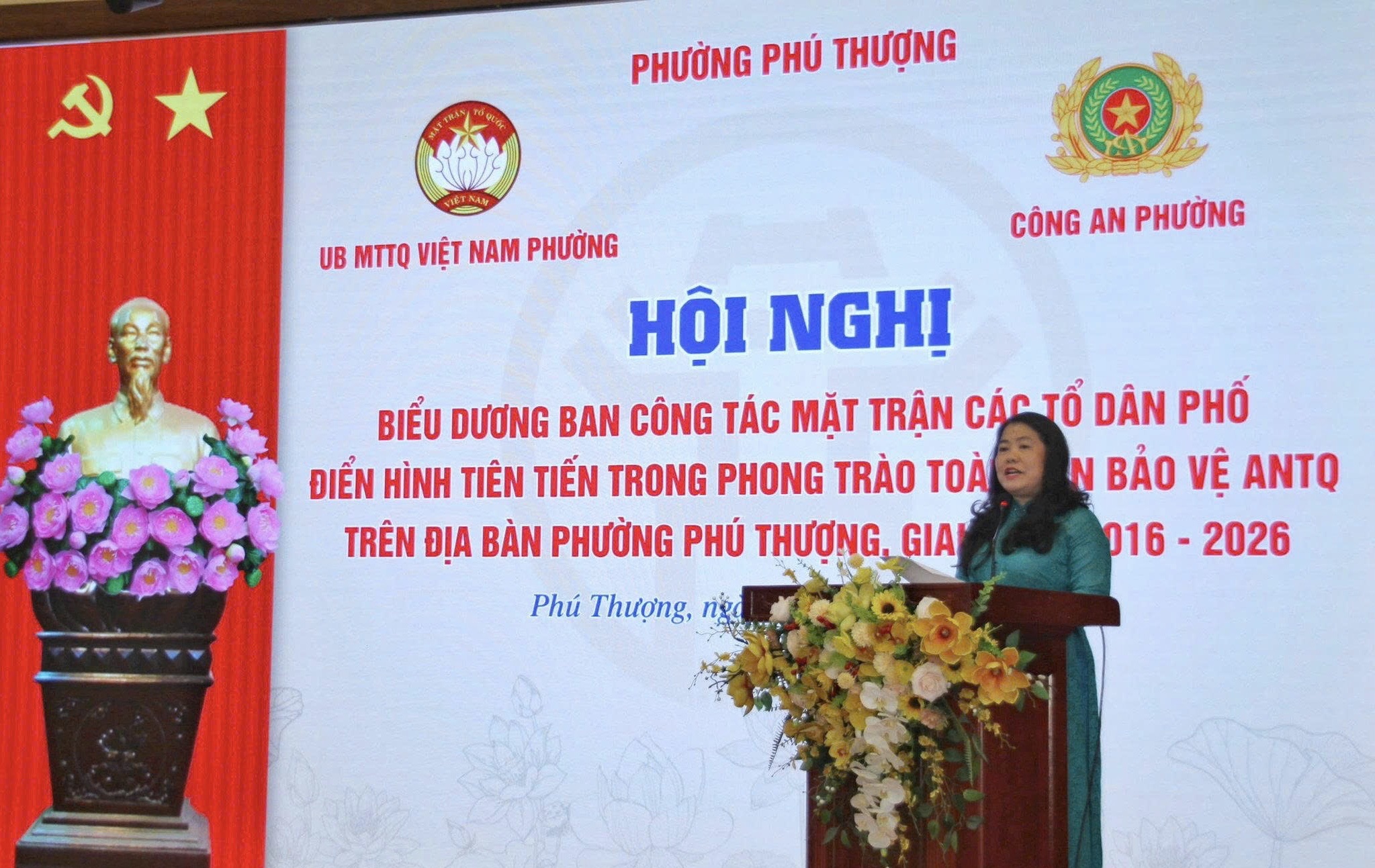 Phường Phú Thượng củng cố khối đại đoàn kết toàn dân, xây dựng thế trận lòng dân ngay từ cơ sở