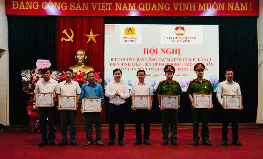 Xã Liên Minh phát huy sức dân, xây chắc thế trận an ninh từ từng khu dân cư