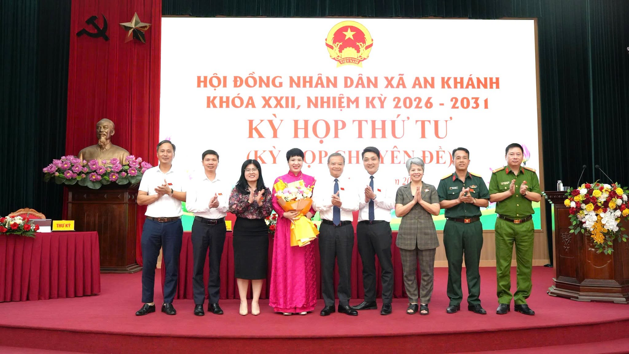 Xã An Khánh kiện toàn Chủ tịch HĐND xã, đặt trọng tâm vào giám sát và giải quyết những vấn đề dân sinh