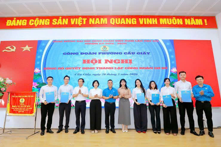 Phường Cầu Giấy đưa tổ chức công đoàn đến gần hơn với người lao động doanh nghiệp