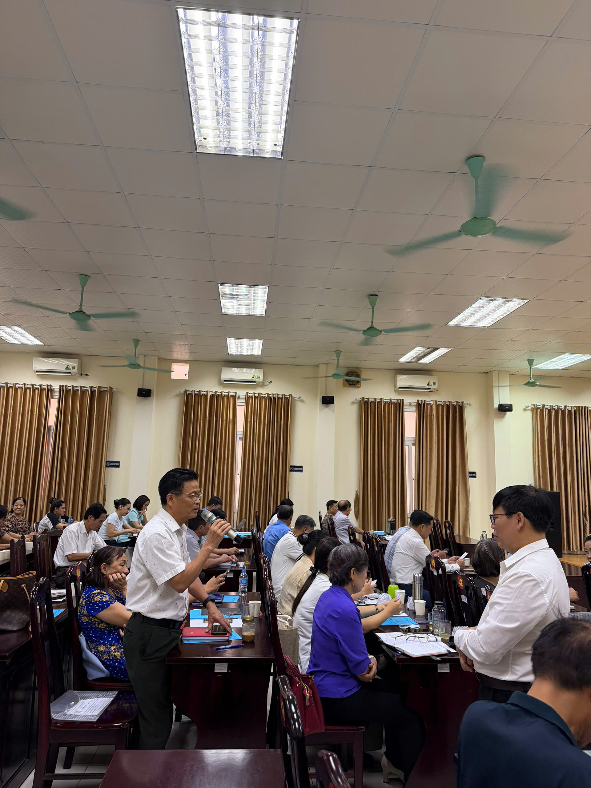 Phường Đại Mỗ tập huấn kỹ năng xây dựng, giới thiệu nghị quyết và ứng dụng công nghệ số trong công tác tuyên truyền