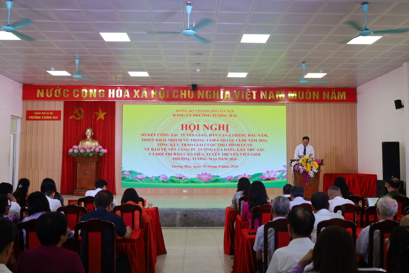 Phường Tương Mai đổi mới tuyên giáo, dân vận, tạo đồng thuận từ những vấn đề sát dân