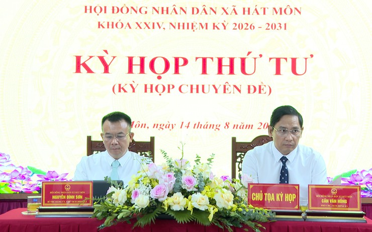 HĐND xã Hát Môn quyết nghị nhiều nội dung quan trọng về đầu tư công