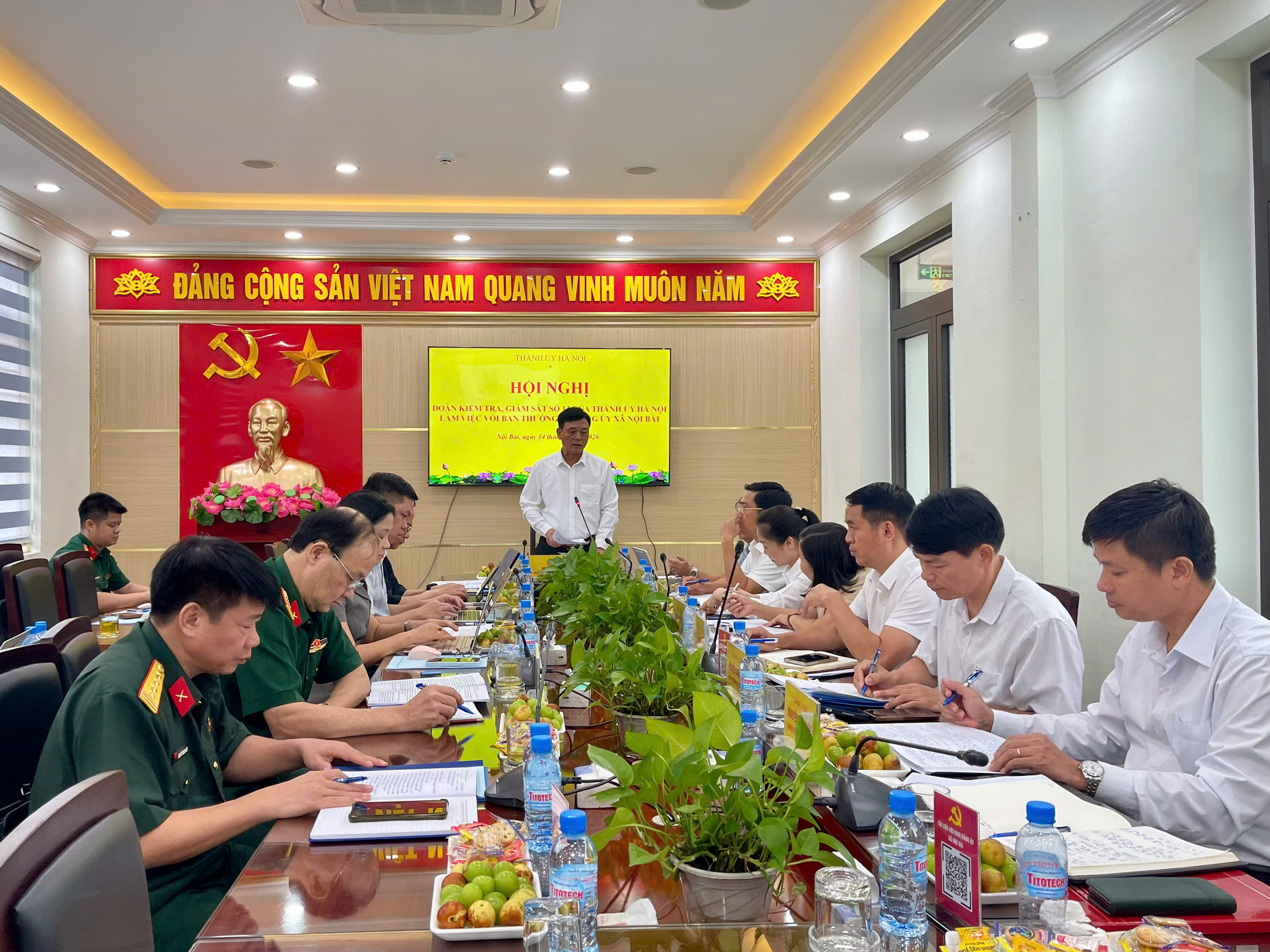 Xã Nội Bài nâng chất lượng đội ngũ cán bộ, tăng tốc chuyển đổi số trong vận hành bộ máy