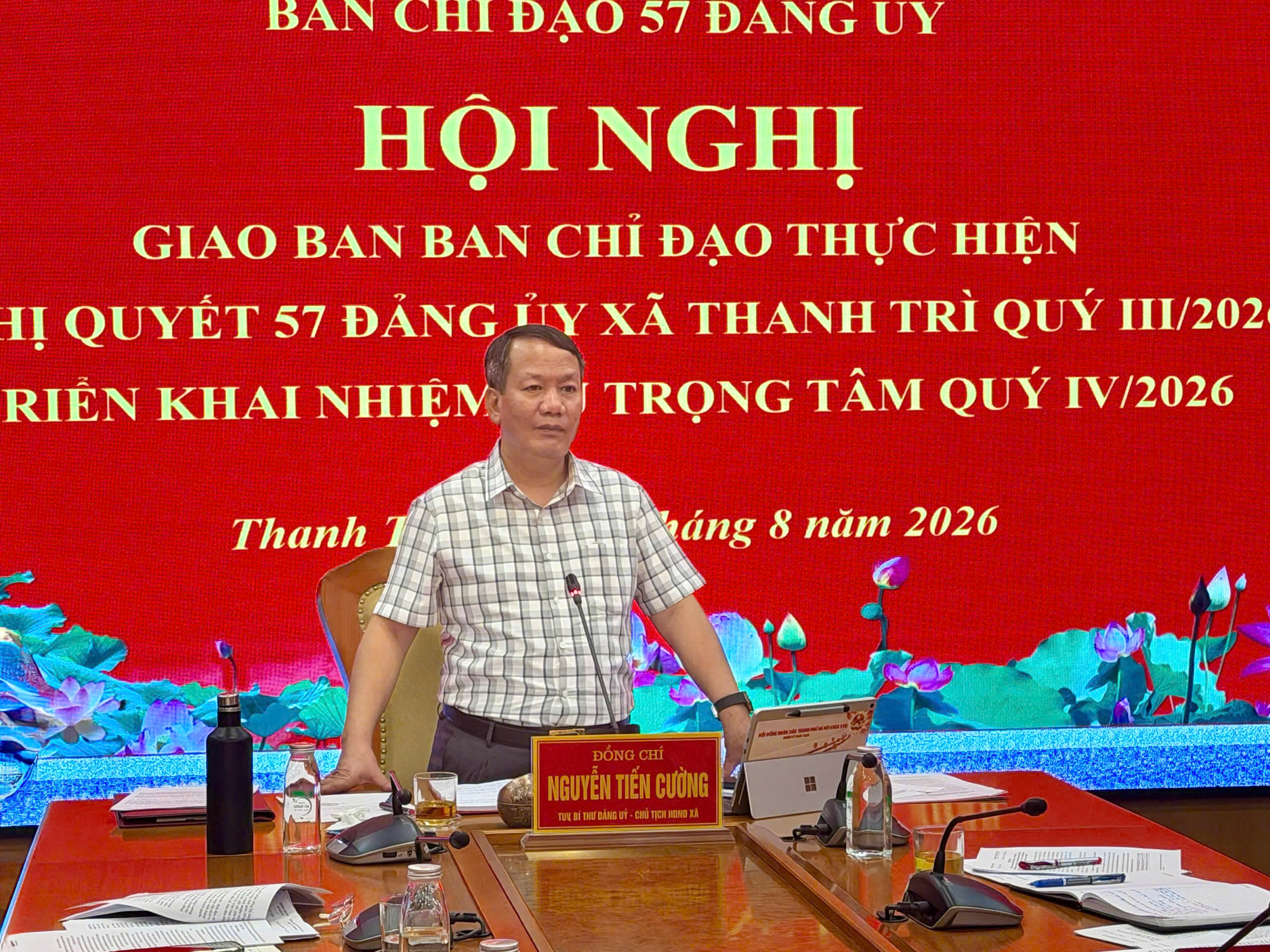 Xã Thanh Trì quyết liệt tháo gỡ điểm nghẽn, tạo chuyển biến thực chất trong thực hiện Nghị quyết 57-NQ/TW