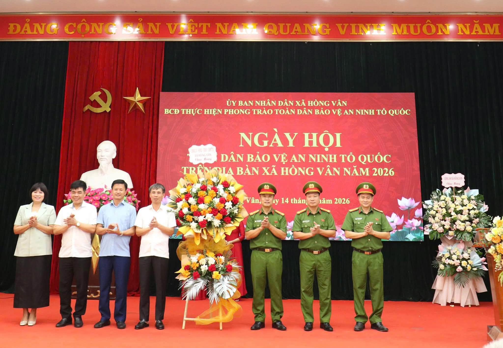 Xã Hồng Vân phát huy sức mạnh nhân dân trong bảo đảm an ninh, trật tự