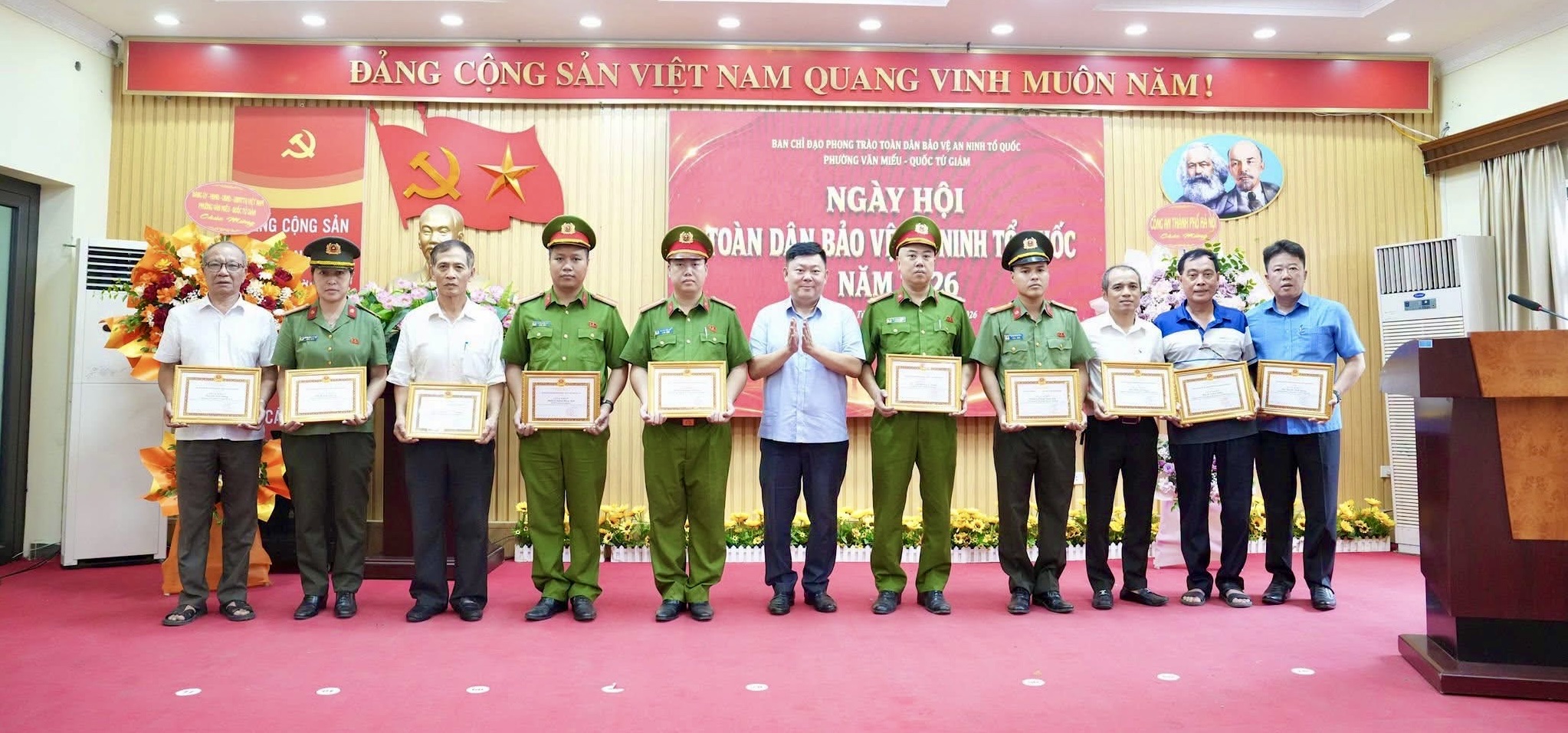 Phường Văn Miếu - Quốc Tử Giám: Phát huy sức mạnh toàn dân trong bảo vệ an ninh, trật tự trên địa bàn