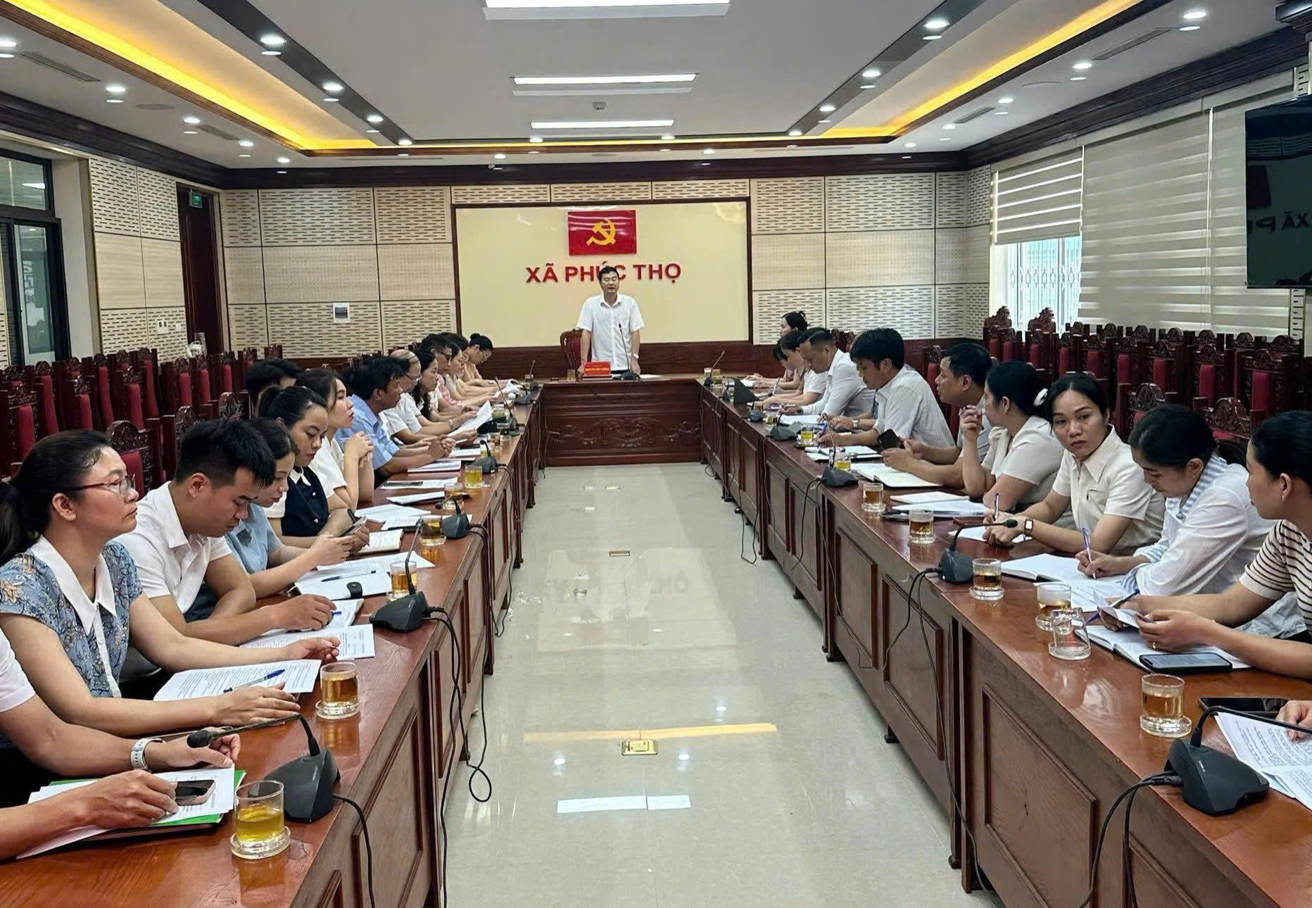 Xã Phúc Thọ tăng cường vận động, tạo đồng thuận trong giải phóng mặt bằng các dự án trọng điểm