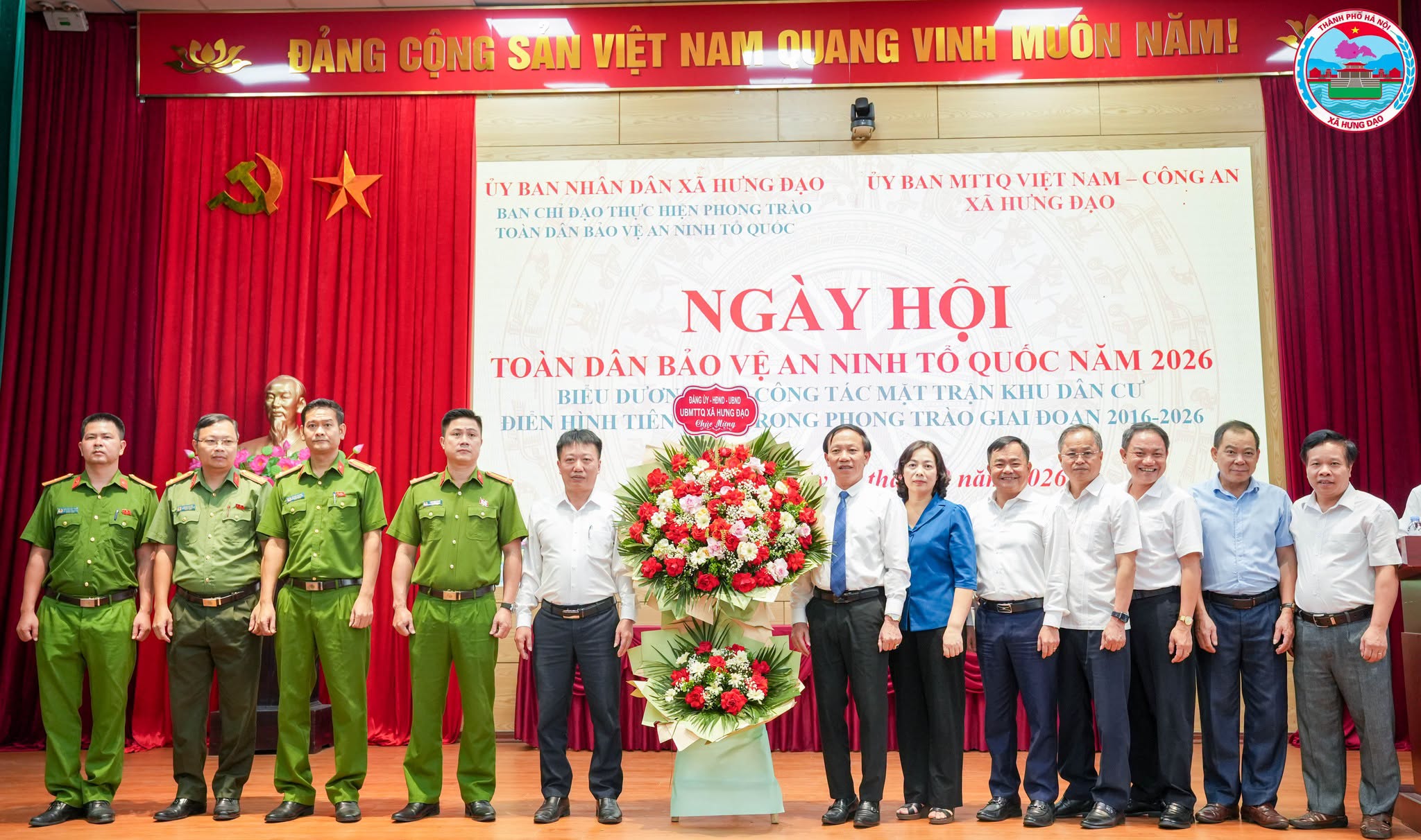 Xã Hưng Đạo phát huy sức dân, xây dựng thế trận an ninh vững chắc từ cơ sở