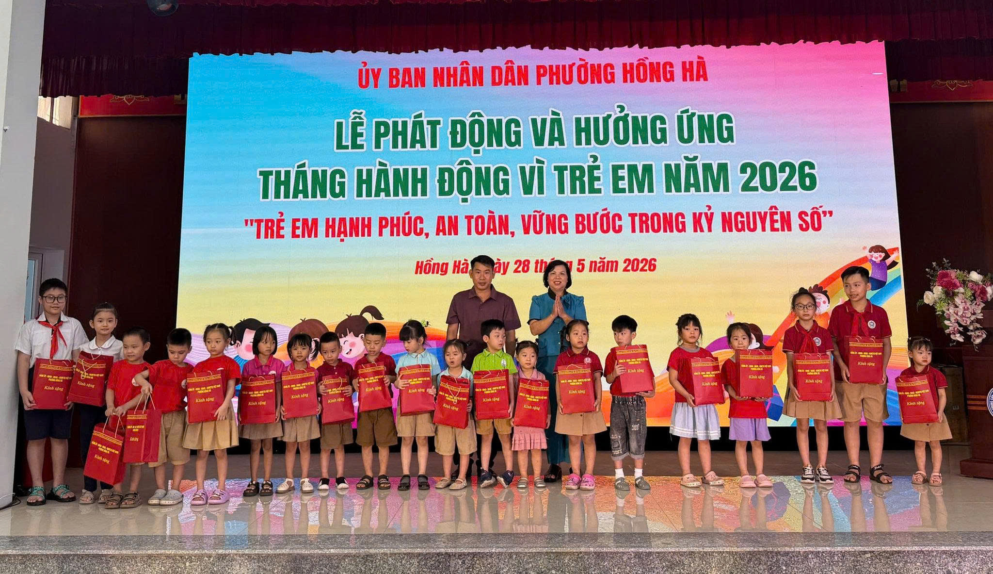 Phường Hồng Hà chung tay xây dựng môi trường an toàn, lành mạnh cho trẻ em