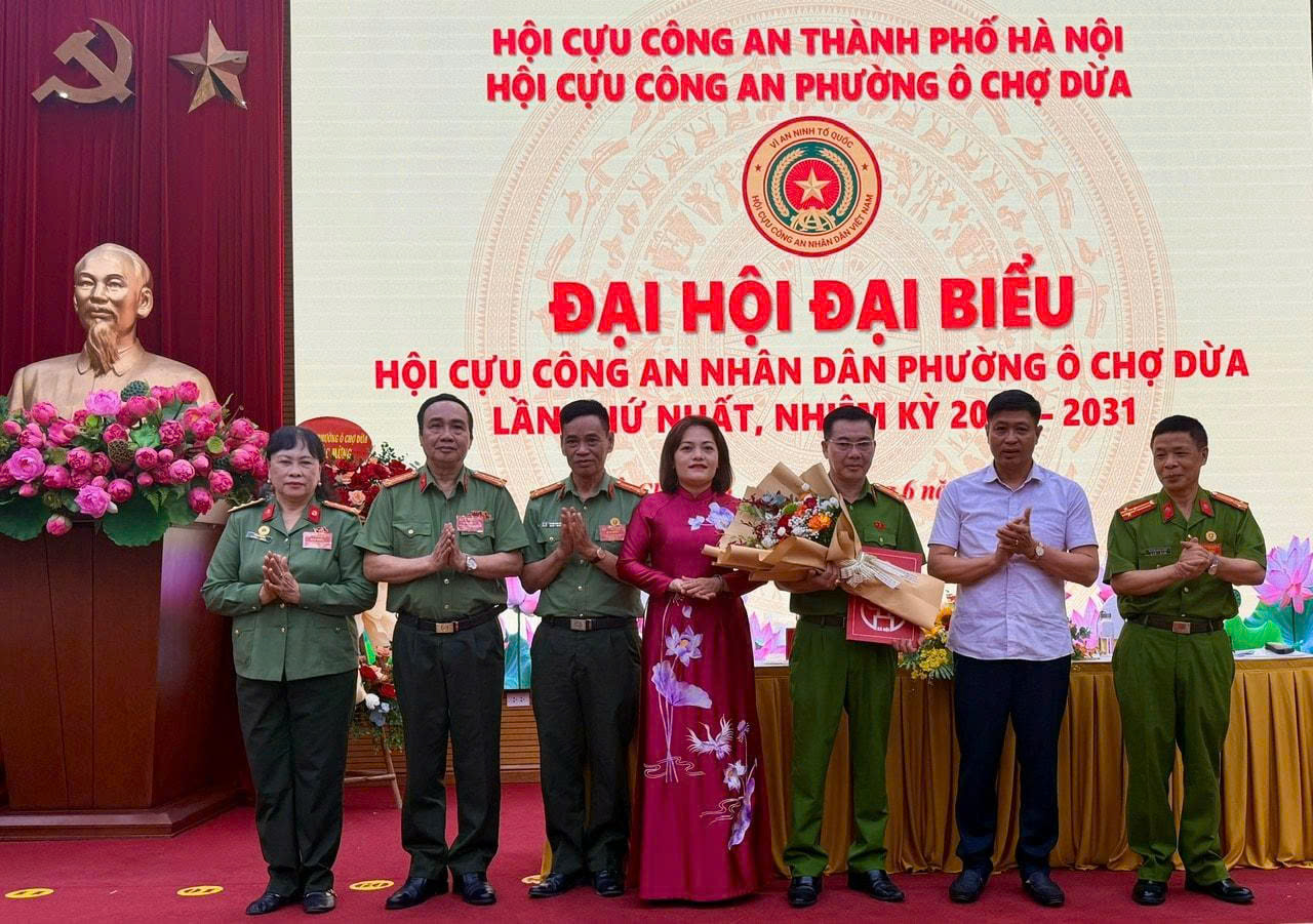 Phường Ô Chợ Dừa phát huy trí tuệ, kinh nghiệm cựu Công an nhân dân trong giữ vững an ninh từ cơ sở
