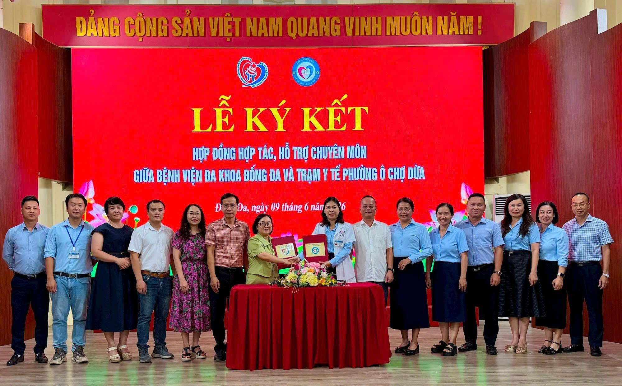 Phường Ô Chợ Dừa tăng kết nối chuyên môn, đưa dịch vụ y tế chất lượng đến gần người dân