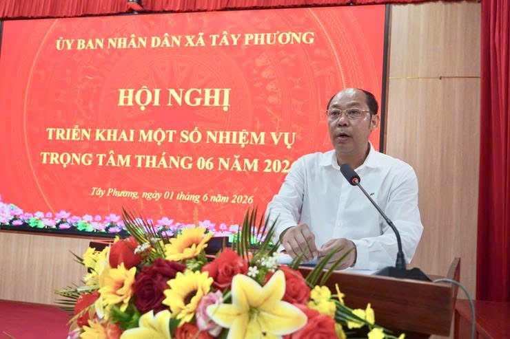Xã Tây Phương đẩy nhanh tiến độ đầu tư, nâng hiệu quả quản lý từ cơ sở