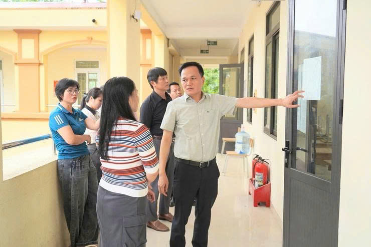 Xã Tây Phương rà soát từng điều kiện, bảo đảm 4 điểm thi tốt nghiệp THPT vận hành an toàn