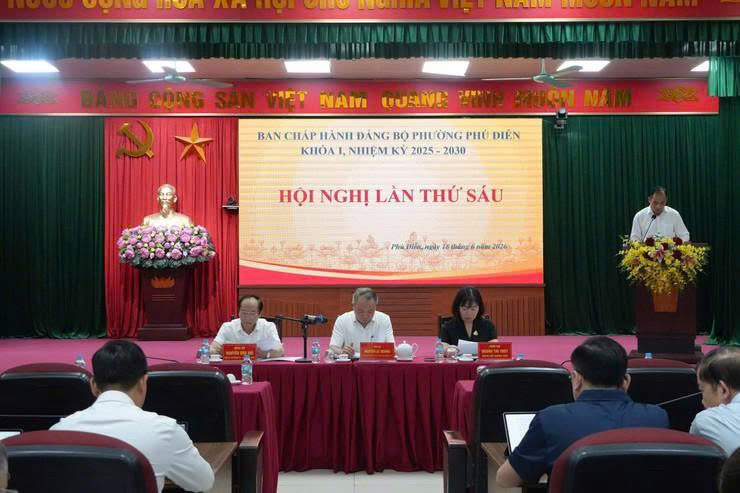 Phường Phú Diễn tăng tốc thực hiện các nhiệm vụ chiến lược, tạo đà phát triển giai đoạn 2026-2030