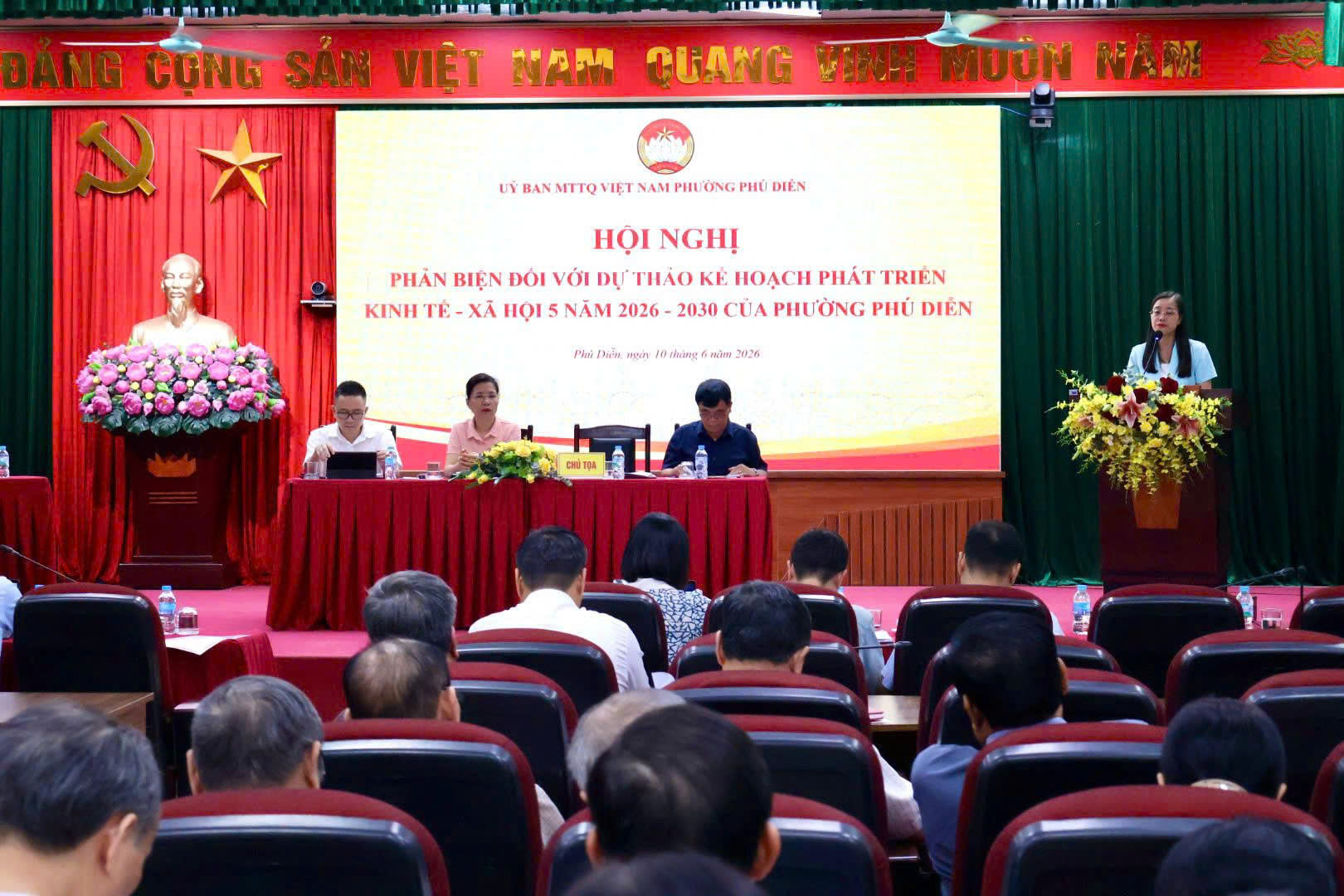 Phường Phú Diễn góp ý chiến lược phát triển, mở dư địa cho kinh tế đô thị