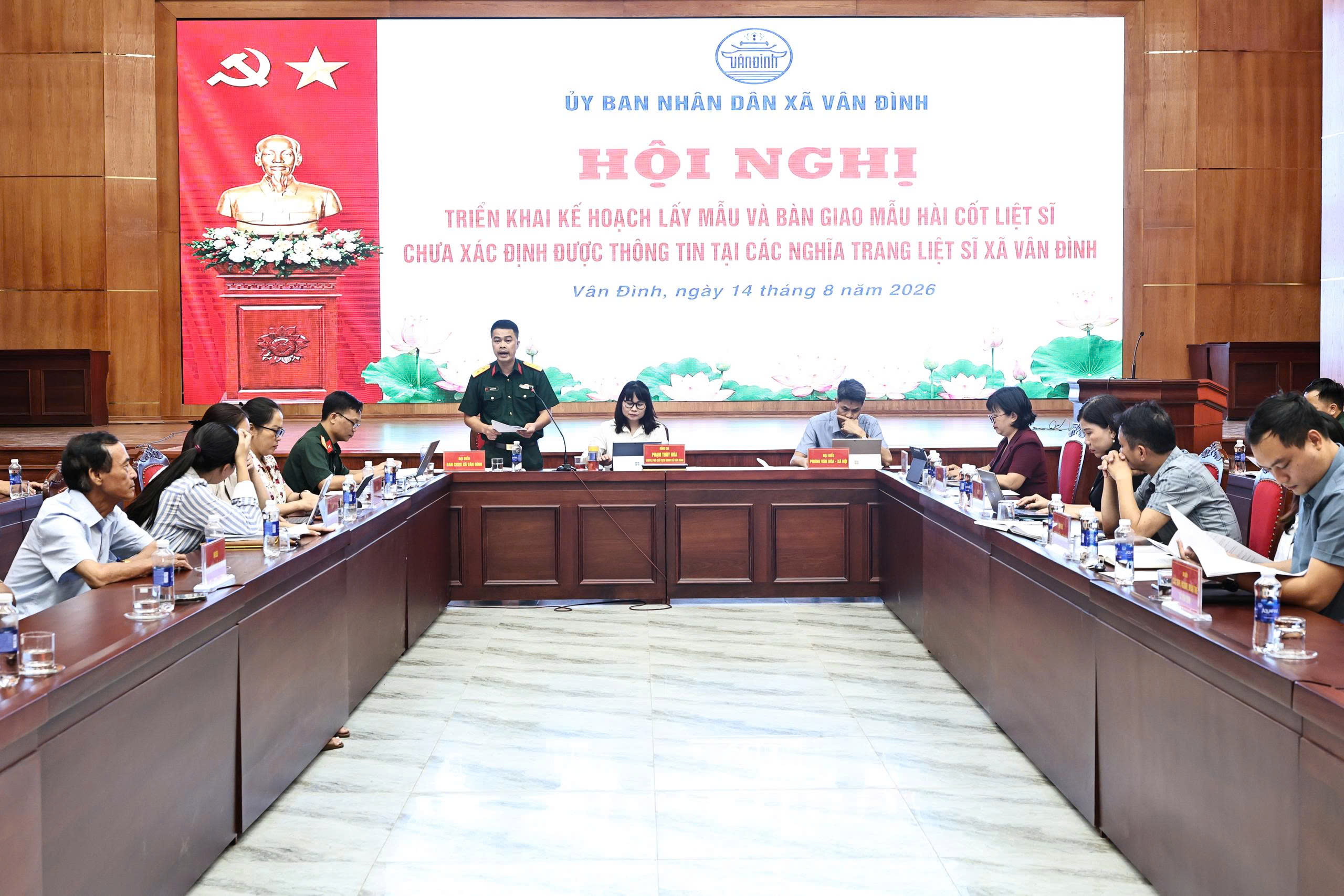 Xã Vân Đình nỗ lực thực hiện xác định thông tin 48 liệt sĩ bằng giám định ADN
