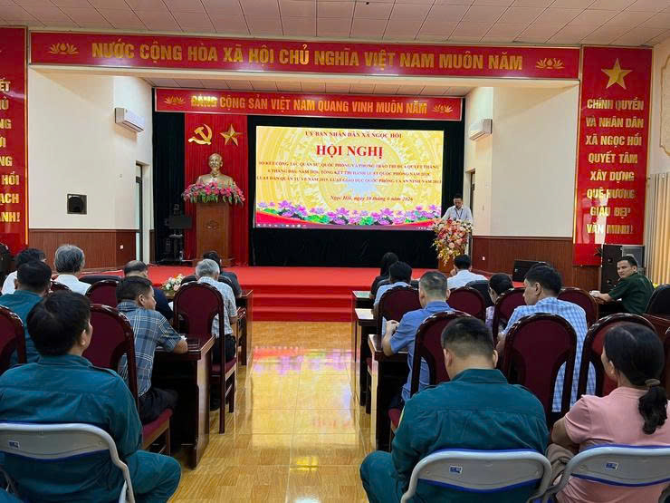 Xã Ngọc Hồi nâng chất lực lượng vũ trang, chủ động thế trận quốc phòng từ cơ sở