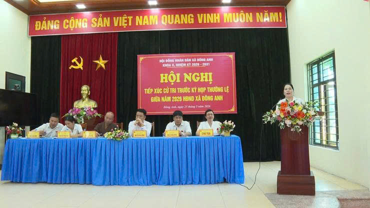 Xã Đông Anh lắng nghe kiến nghị của cử tri, tập trung tháo gỡ những vấn đề dân sinh từ cơ sở