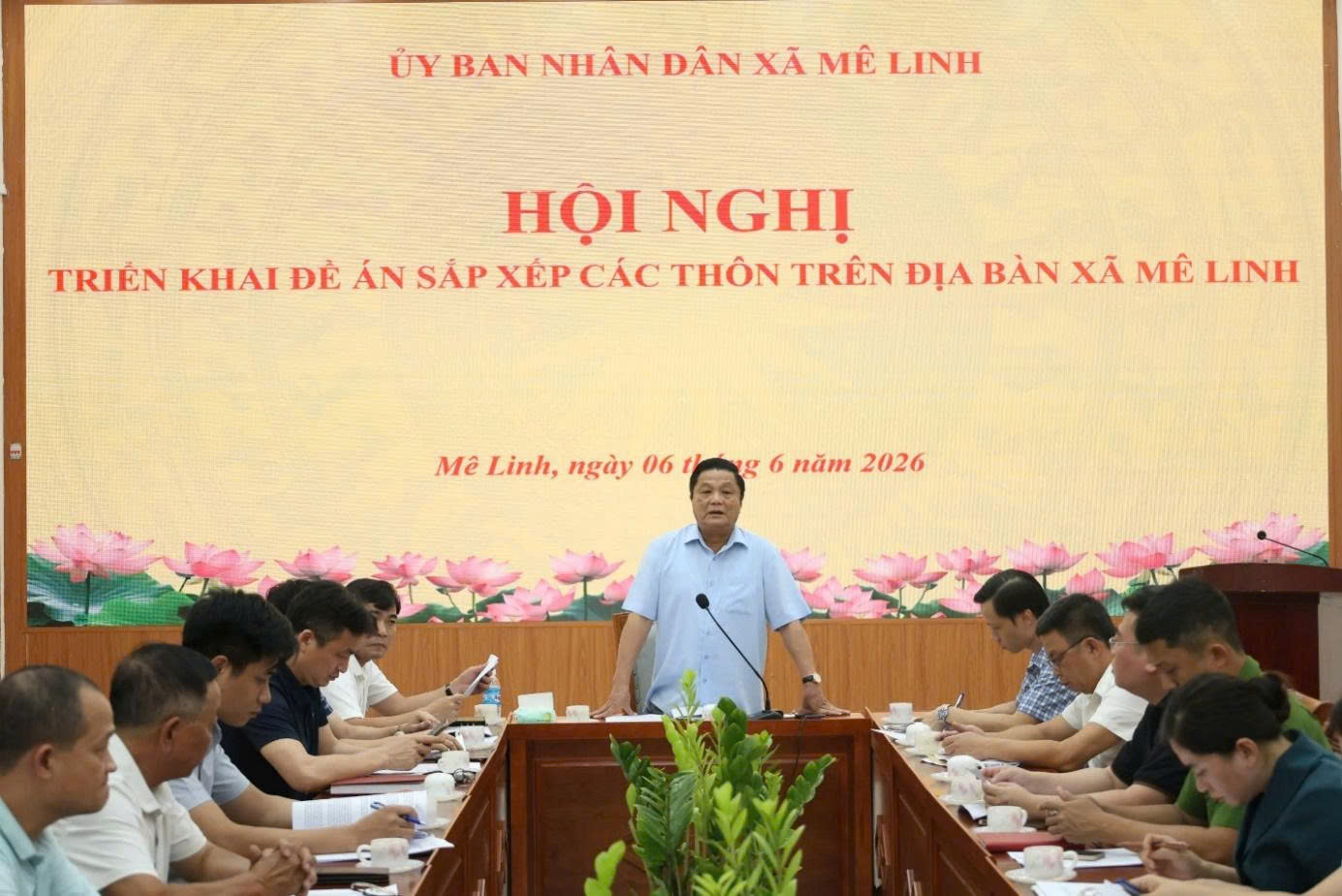 Xã Mê Linh sắp xếp thôn theo hướng tinh gọn, giữ vững bản sắc và gắn kết cộng đồng