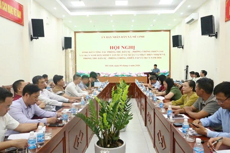 Xã Mê Linh chủ động ứng phó thiên tai, bảo vệ sản xuất và đời sống người dân
