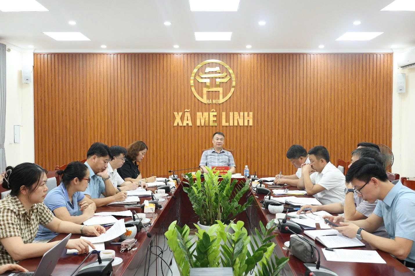Xã Mê Linh chủ động chuẩn bị các nội dung trọng tâm cho kỳ họp thường lệ giữa năm 2026